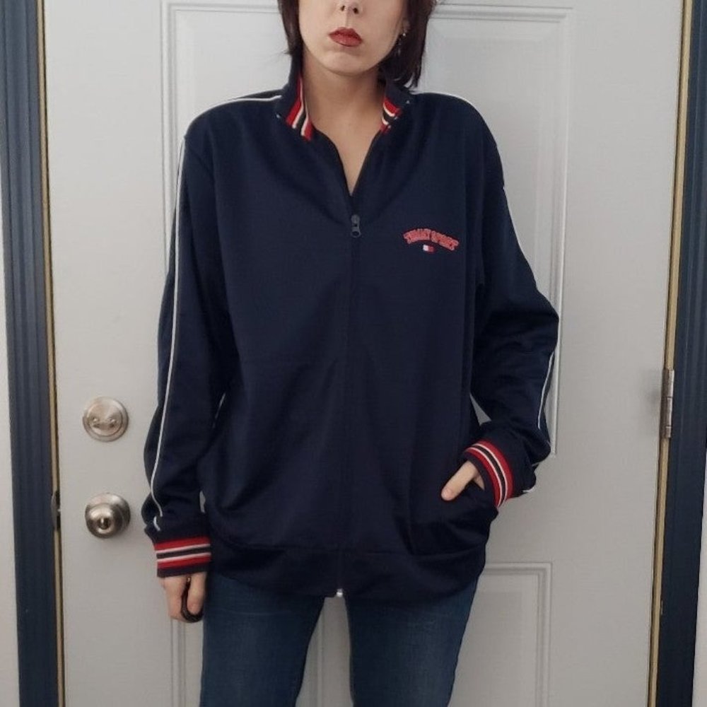 Y2K Tommy‎ Hilfiger Zip Up